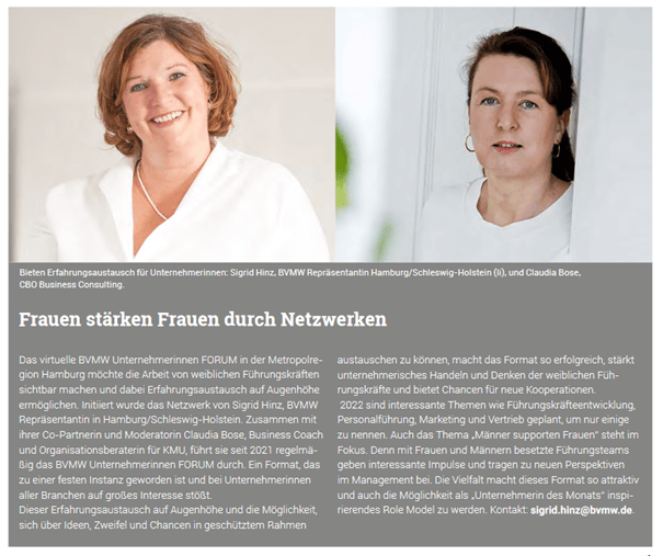 Claudia Bose - Business Coaching - Unternehmermagazin